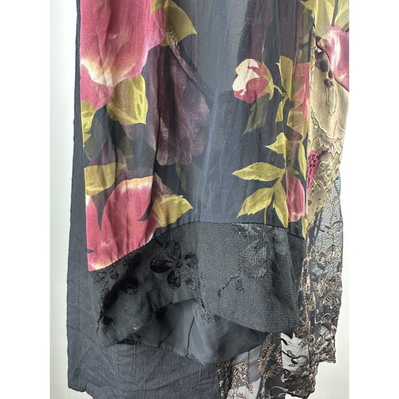 Spencer Alexis Floral Embroidered Cardigan Top Plus Size 2X Boho Fairy Artsy - Picture 14 of 15